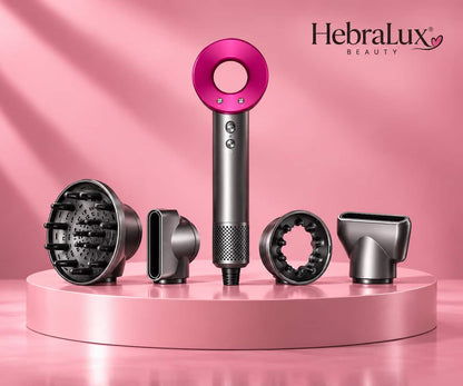 HebraLux™ Secador Iónico Profesional + Soporte