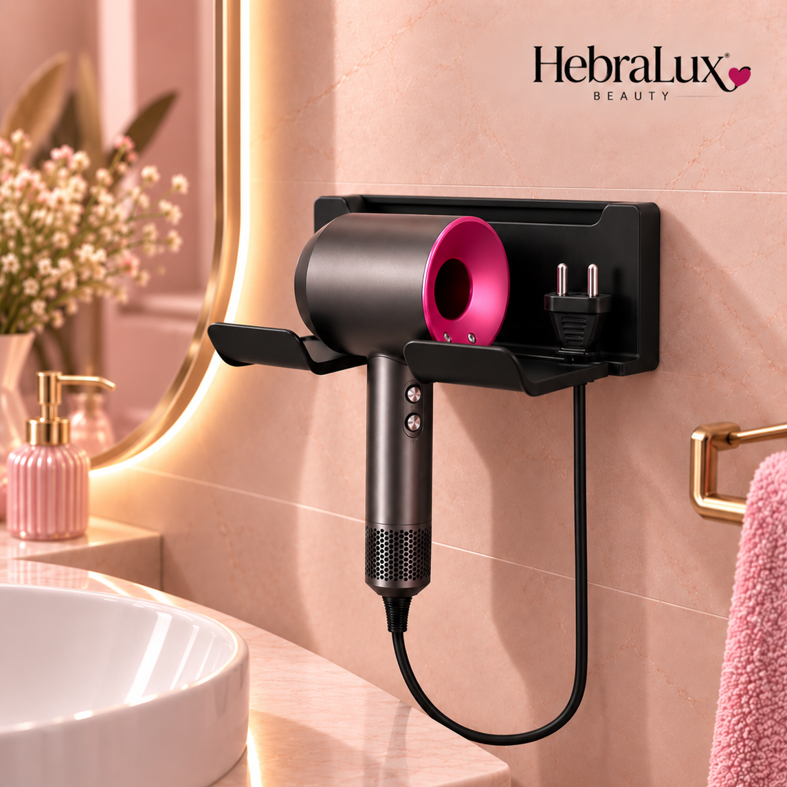 HebraLux™ Secador Iónico Profesional + Soporte