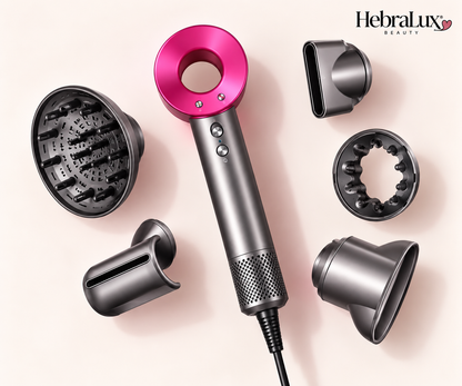 HebraLux™ Secador Iónico Profesional + Soporte